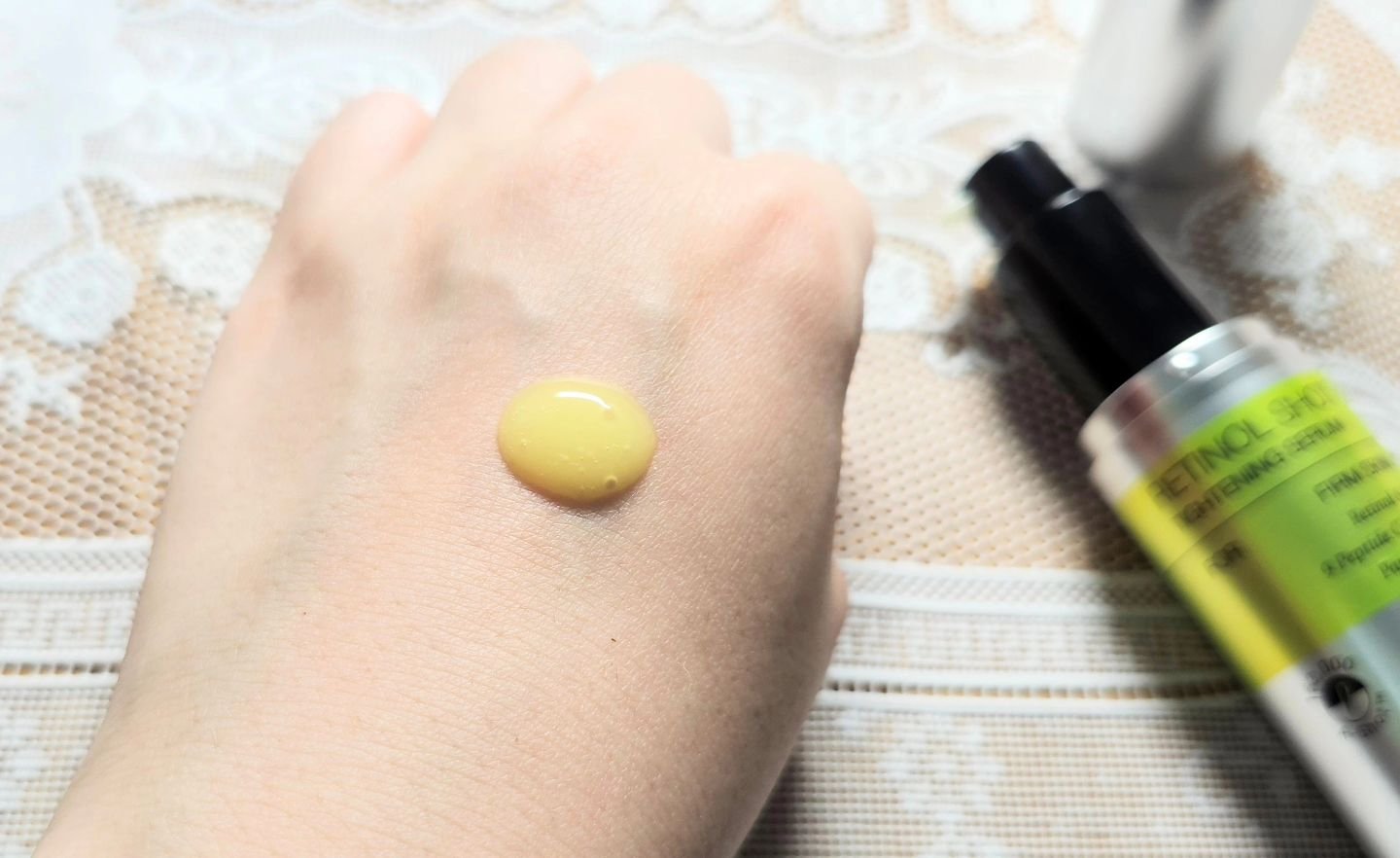  THE ビタA レチノールショット タイトニングセラム /celimax/美容液を使ったクチコミ（2枚目）