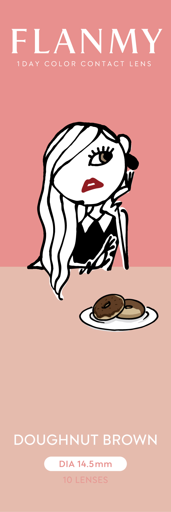 FLANMY 1day ドーナツブラウン