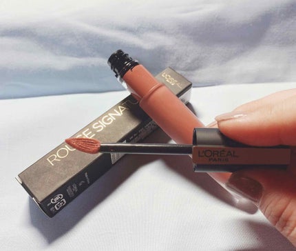 ルージュシグネチャー /ロレアル パリ/リップグロスを使ったクチコミ(2枚目)