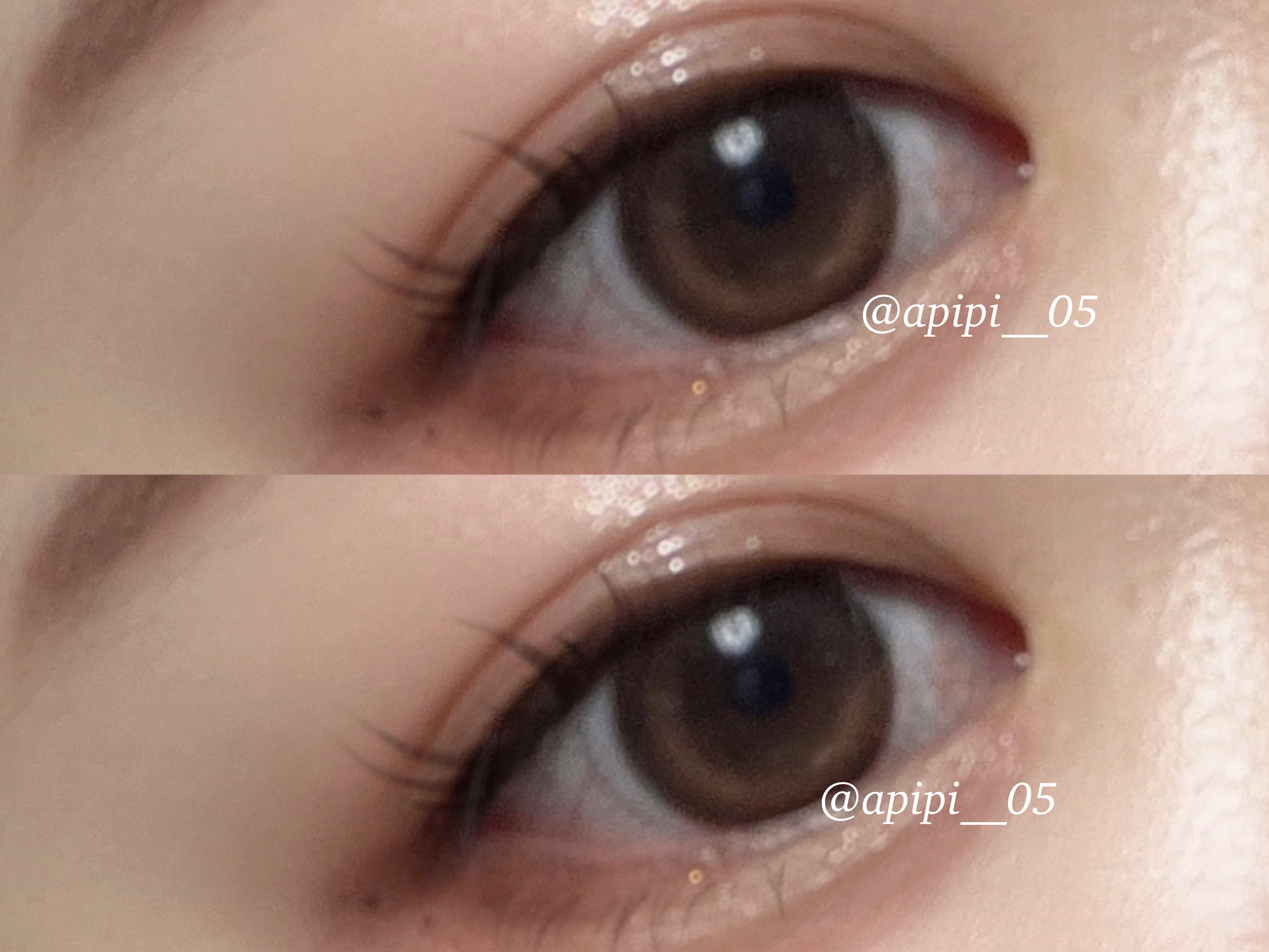 Cherry Moon 1day/OLENS/カラーコンタクトレンズを使ったクチコミ（2枚目）