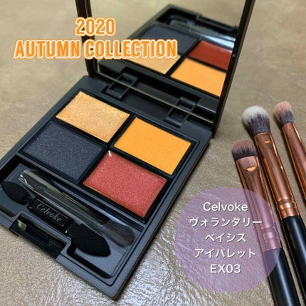 ヴォランタリーベイシス アイパレット/Celvoke/アイシャドウパレットを使ったクチコミ(1枚目)