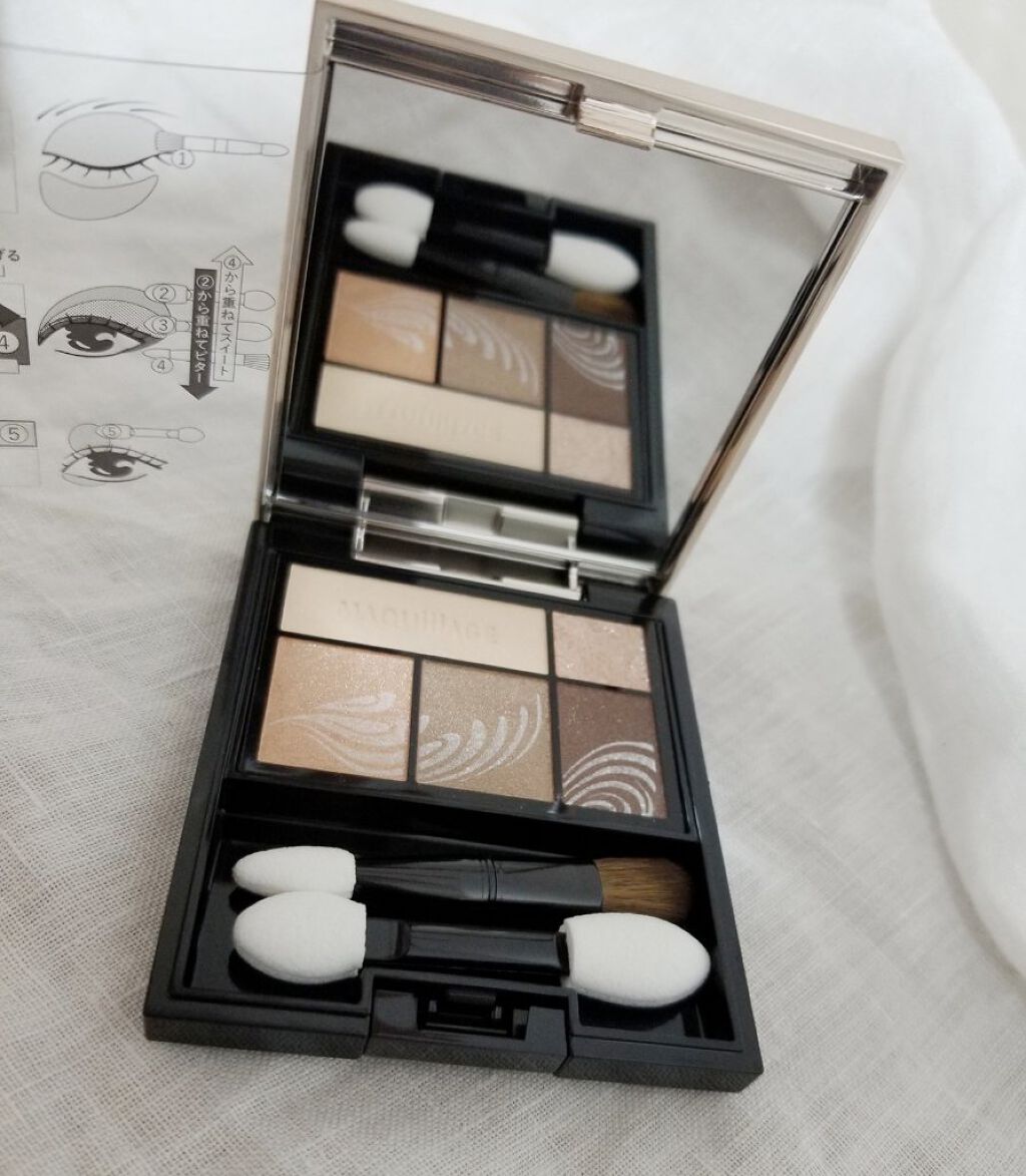 ドラマティックスタイリングアイズ/マキアージュ/アイシャドウパレットを使ったクチコミ(3枚目)