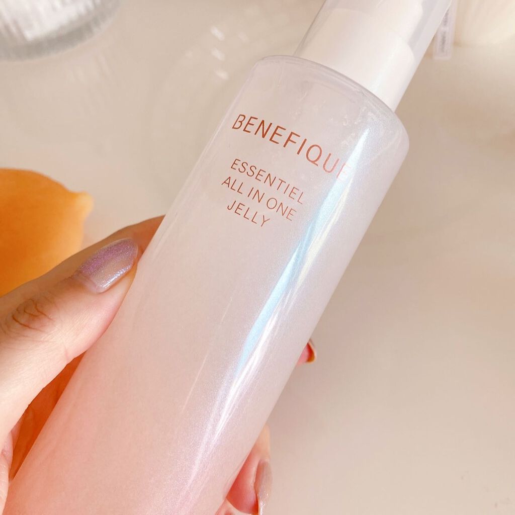 エッセンシャル オールインワン ジュレ 本体/BENEFIQUE/美容液を使ったクチコミ（3枚目）