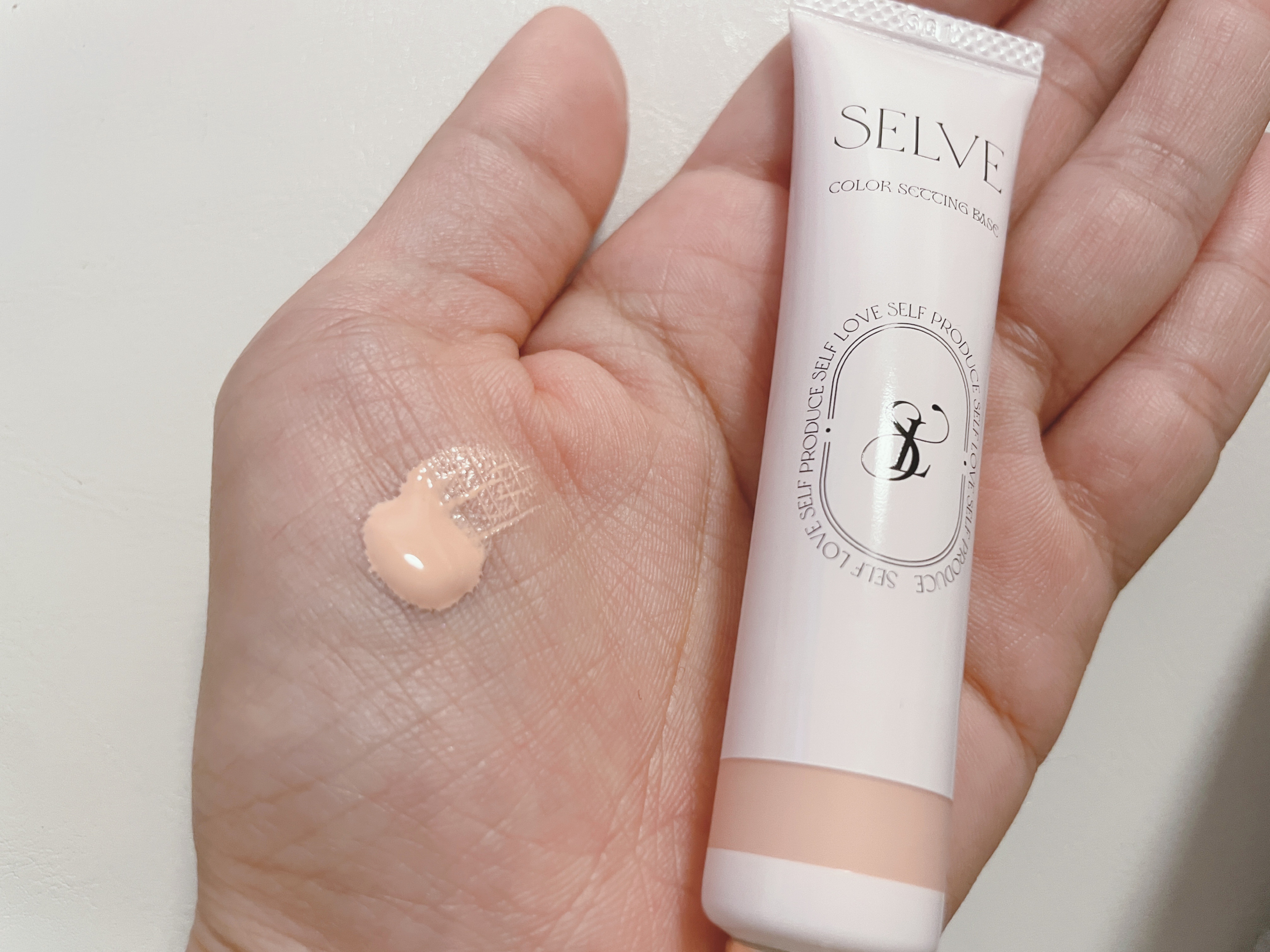カラーセッティングベース/SELVE/化粧下地を使ったクチコミ（2枚目）