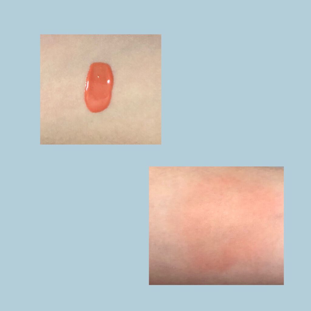 ジューシー パン ウォーター ブラッシャー CR02 PERSIMMON/A’pieu/リキッドチークを使ったクチコミ（3枚目）