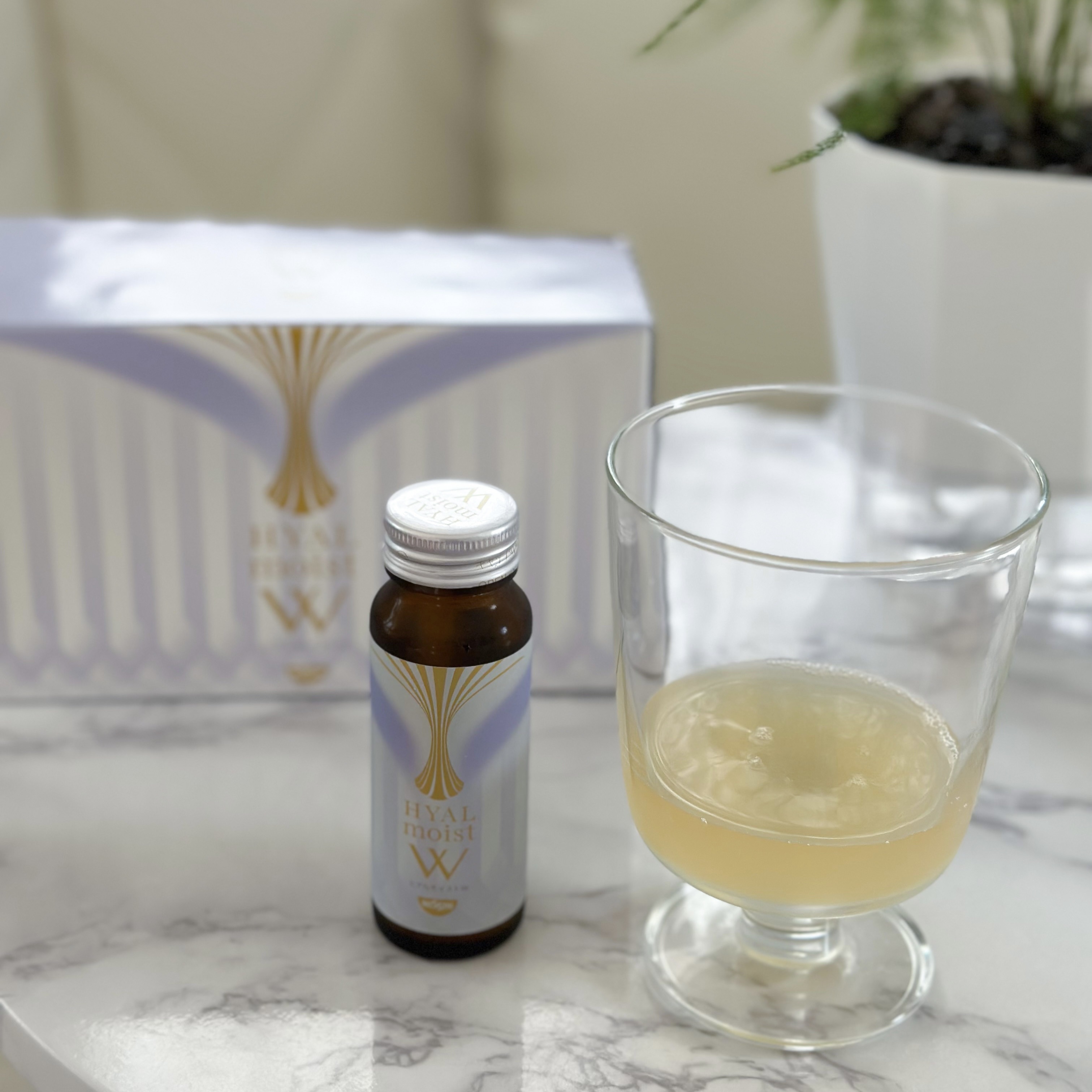 ヒアルモイスト W/日清食品/美容ドリンクを使ったクチコミ（3枚目）