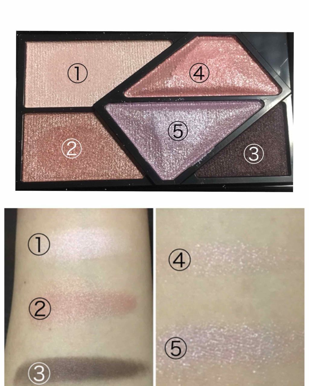 メタルグラマーアイズ/KATE/アイシャドウパレットを使ったクチコミ(2枚目)