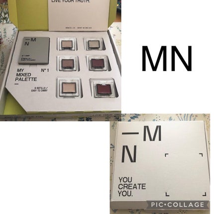 MY MIXED PALETTE 6色カスタムパレット/MN/マルチパレットを使ったクチコミ(1枚目)