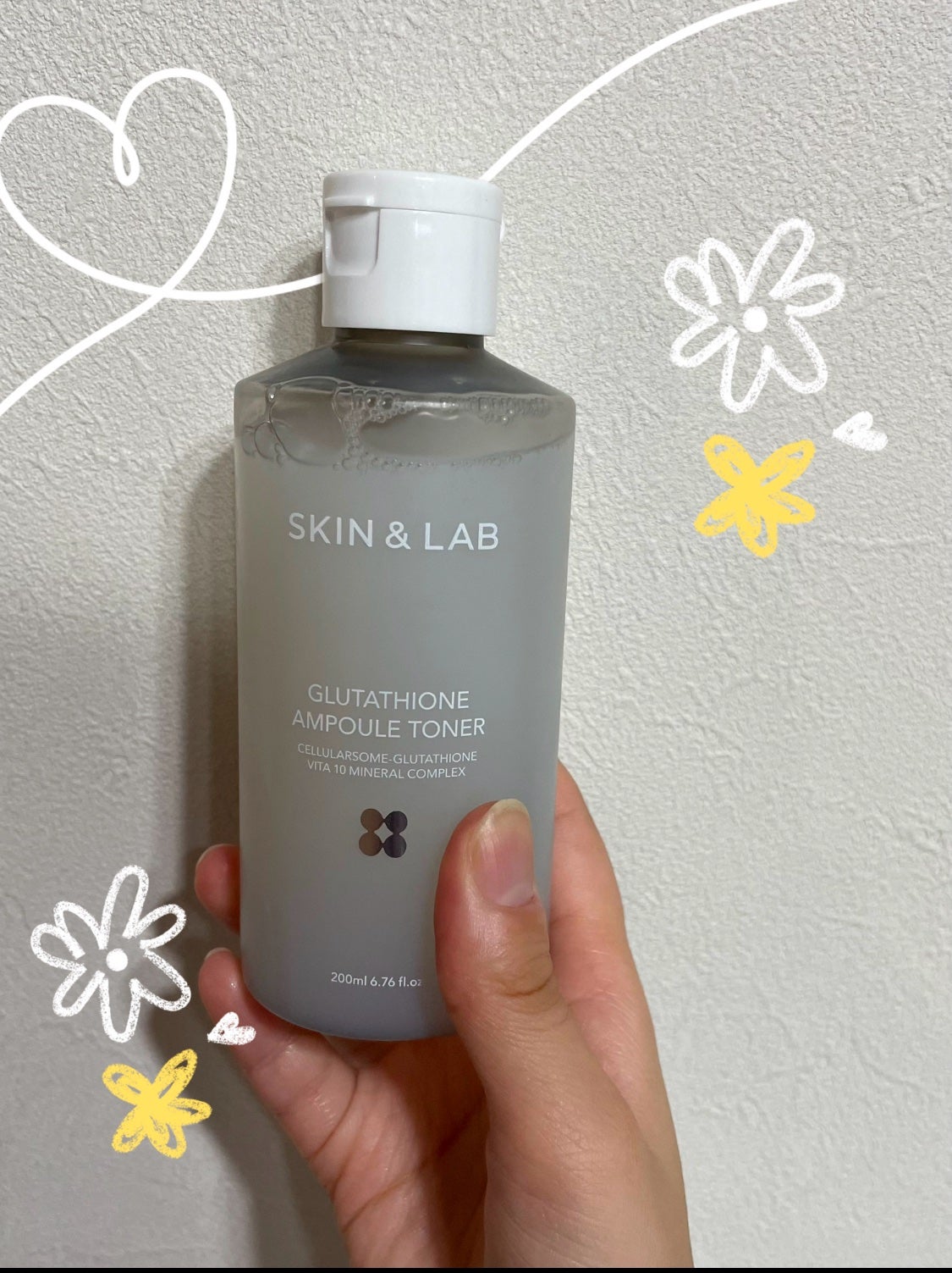 グルタチオンアンプルトナー/SKIN&LAB/化粧水を使ったクチコミ(2枚目)