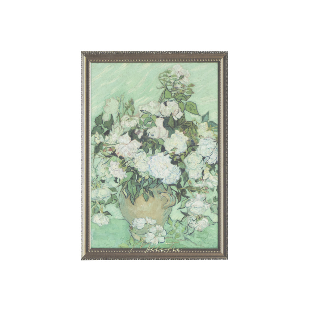 絵画アイシャドウパレット 10 バラのある花瓶