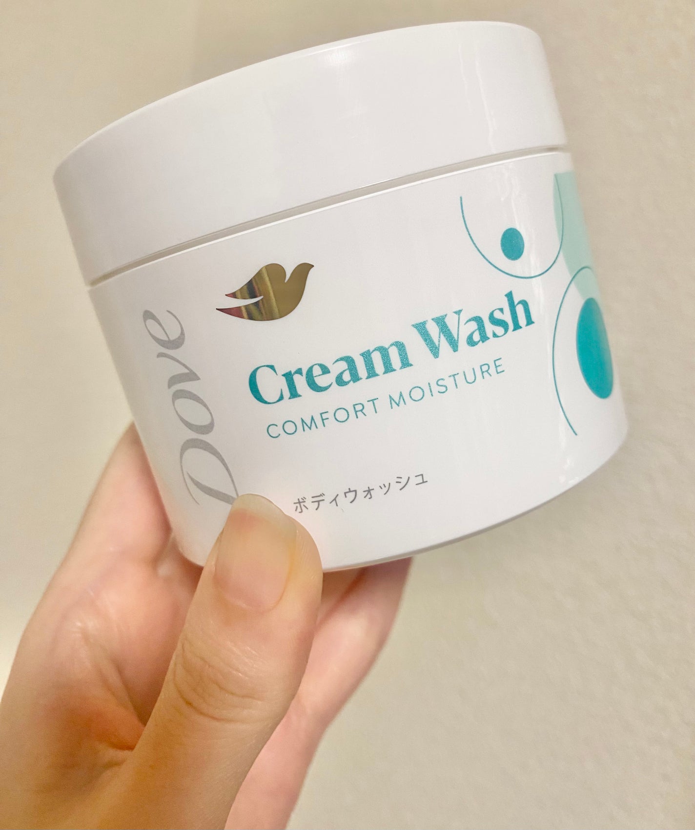 ダヴ クリームボディウォッシュ コンフォートモイスチャー/ダヴ/ボディソープを使ったクチコミ(1枚目)