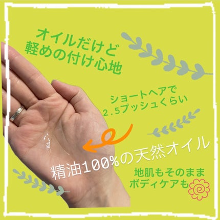 Sleek(スリーク)ハーバルオイル/スリーク by サラサロン/ヘアオイルを使ったクチコミ(2枚目)