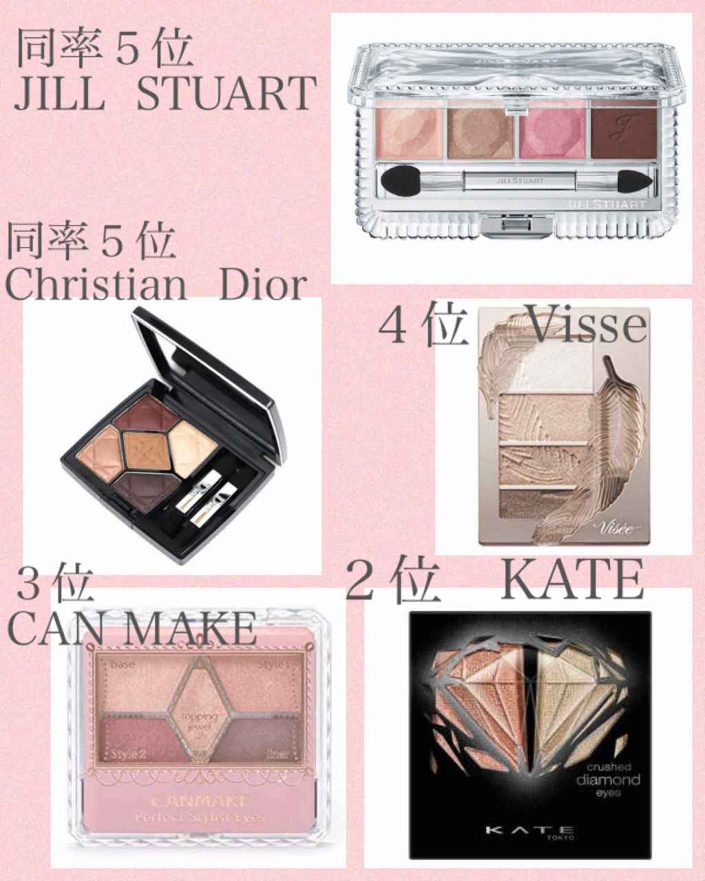 【旧品】パーフェクトスタイリストアイズ/キャンメイク/アイシャドウパレットを使ったクチコミ（2枚目）