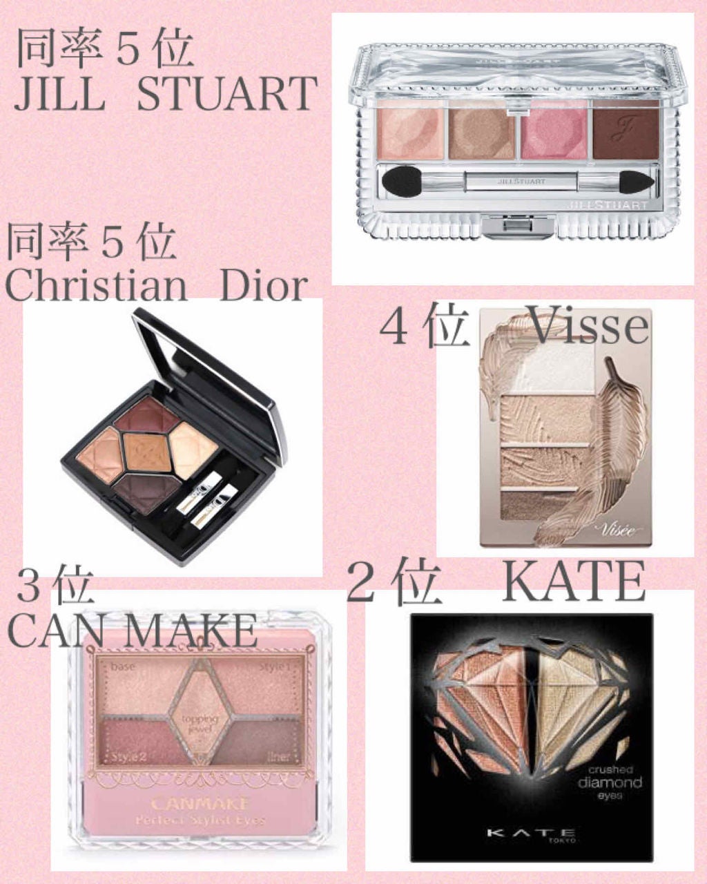 【旧品】パーフェクトスタイリストアイズ/キャンメイク/アイシャドウパレットを使ったクチコミ(2枚目)