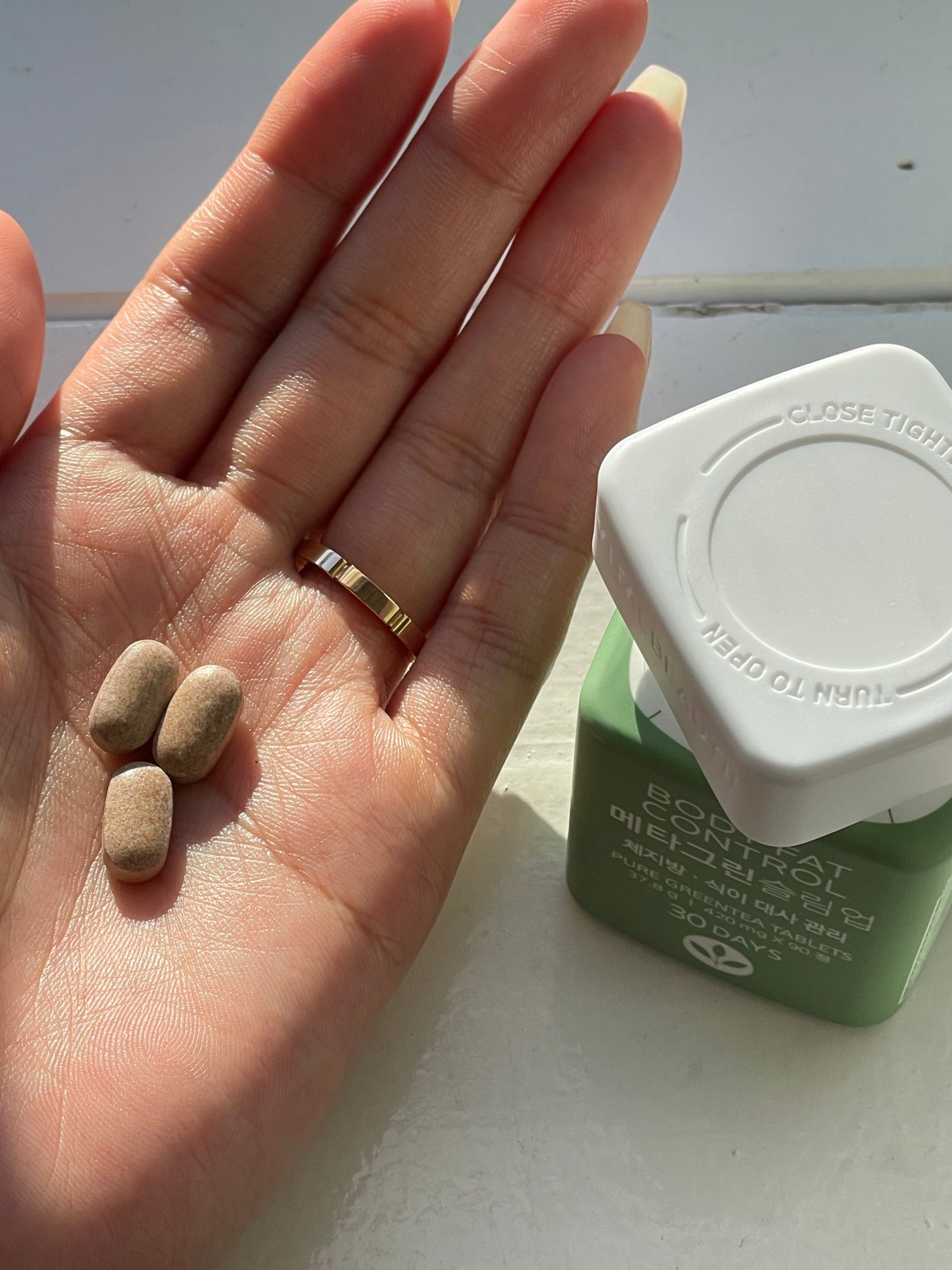 メタグリーンスリムアップ/VITALBEAUTIE/ボディサプリメントを使ったクチコミ(3枚目)