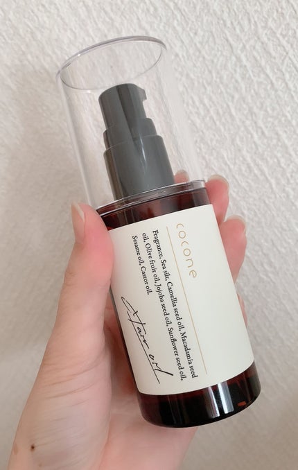 ヘアエッセンスオイル(モイスト)/cocone/ヘアオイルを使ったクチコミ(2枚目)