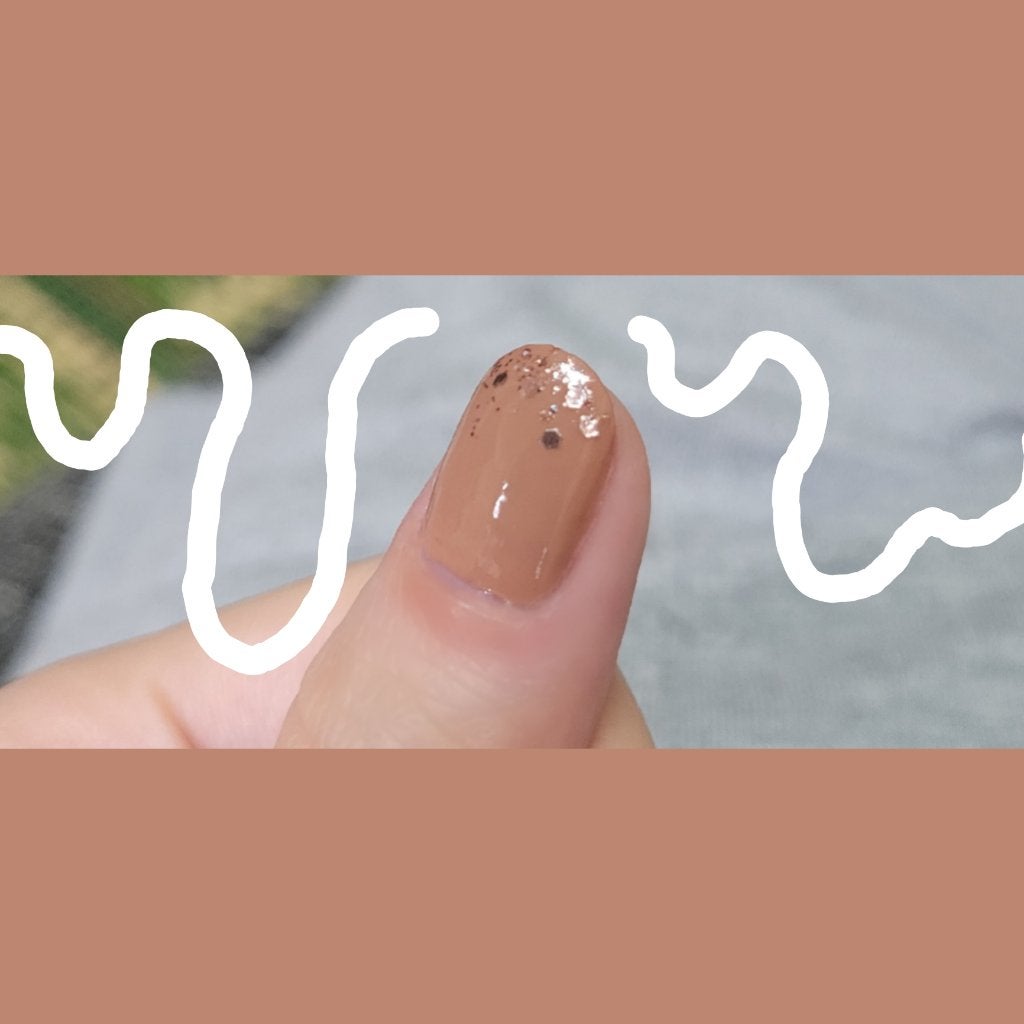 せんちまる on LIPS 「『あまーいチョコのジェラートネイル』初めてのネイルホリック。ジ..」(2枚目)