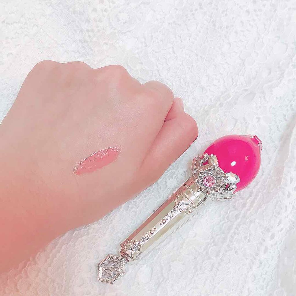 フォーエヴァージューシー オイルルージュ シアー/JILL STUART/口紅を使ったクチコミ（3枚目）