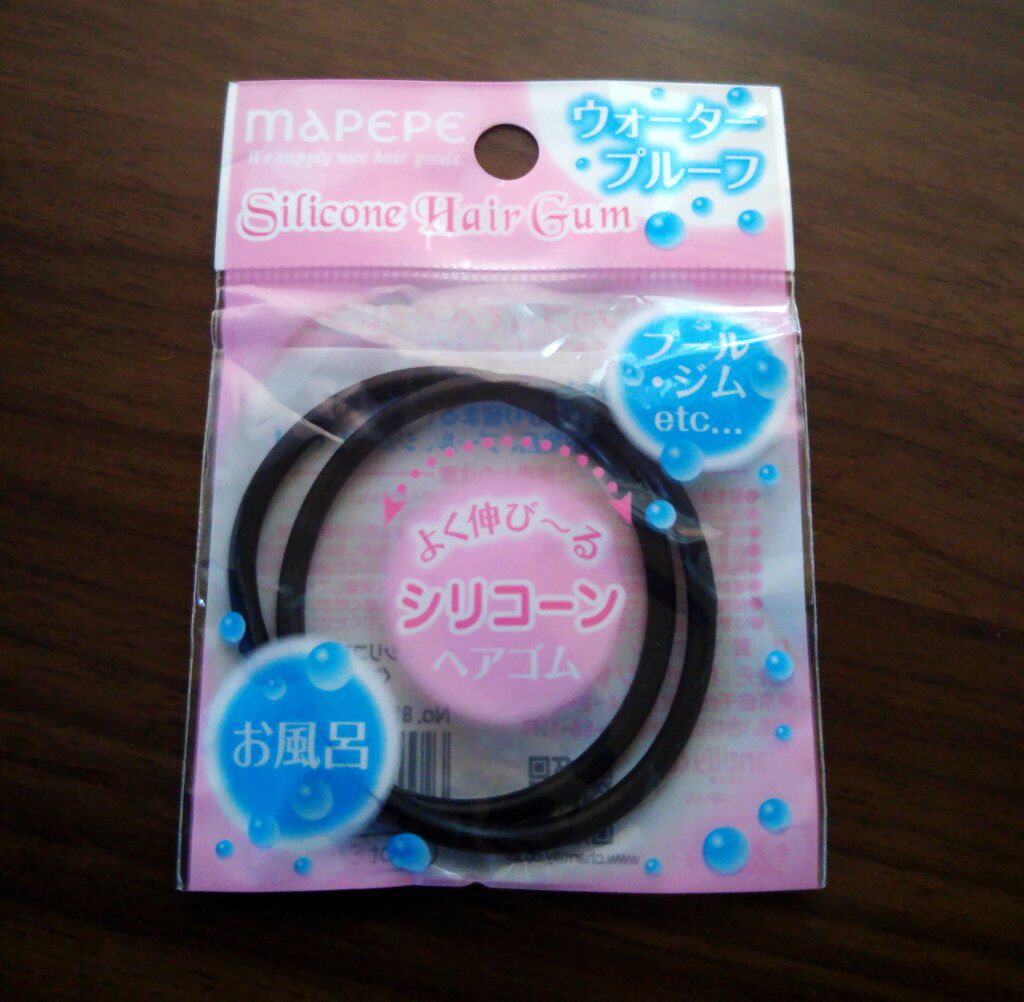 シリコンヘアゴム/マペペ/ヘアアクセサリーを使ったクチコミ（1枚目）