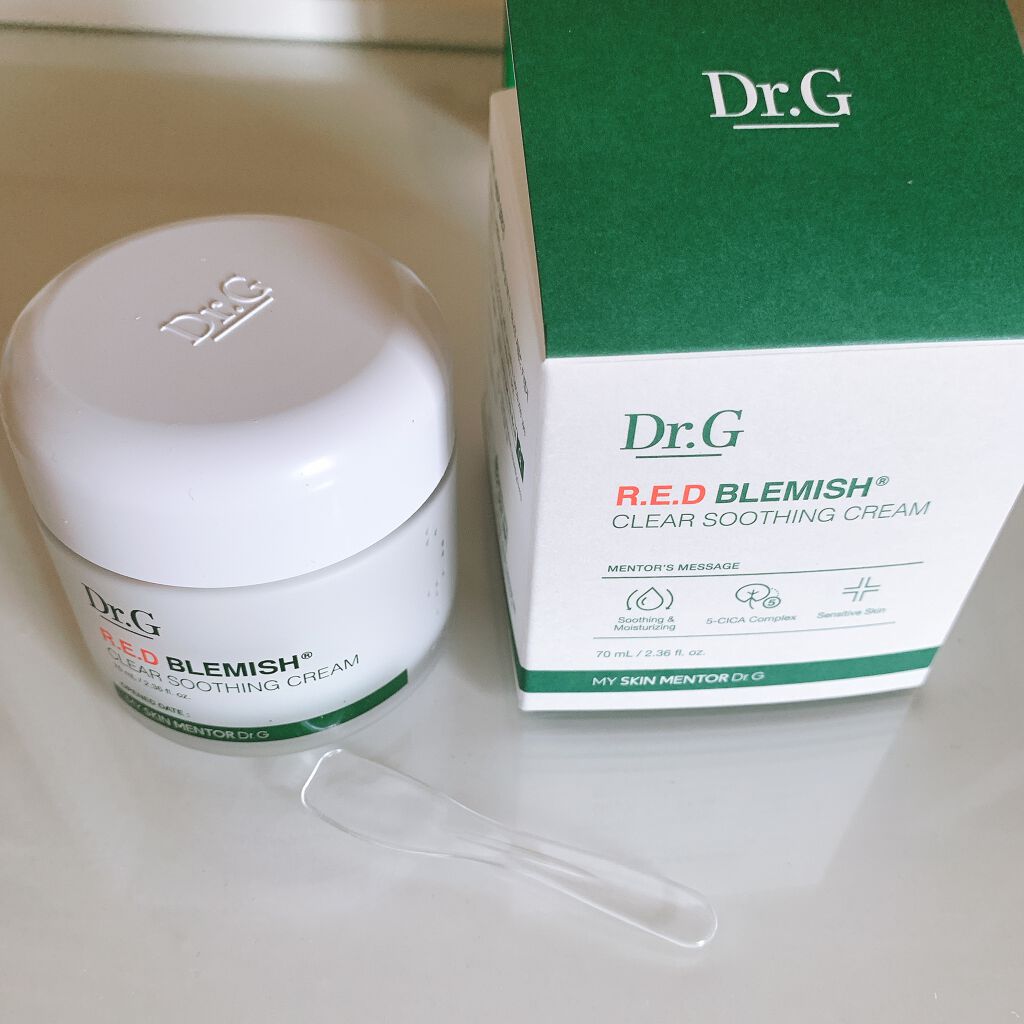 レッドB・Cスムージングクリーム/Dr.G/フェイスクリームを使ったクチコミ（3枚目）