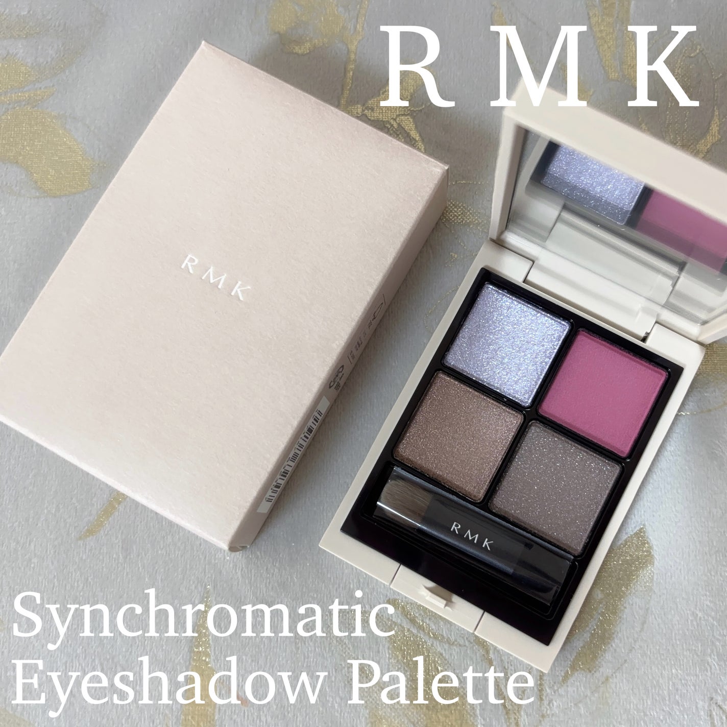 RMK シンクロマティック アイシャドウパレット/RMK/アイシャドウパレットを使ったクチコミ(1枚目)