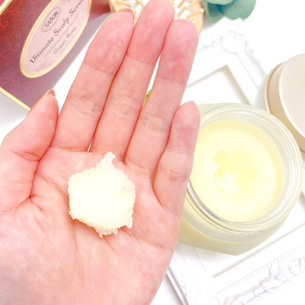 ヘッドスクラブ グリーン・ローズ/SABON/ヘッドスクラブを使ったクチコミ(3枚目)