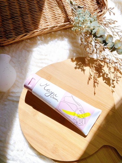 ストレート エッセンスクリーム/mayu cocoon/アウトバストリートメントを使ったクチコミ(4枚目)