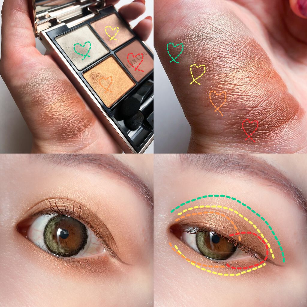 プレスト チークカラー N/レ・メルヴェイユーズ ラデュレ/パウダーチークを使ったクチコミ（3枚目）