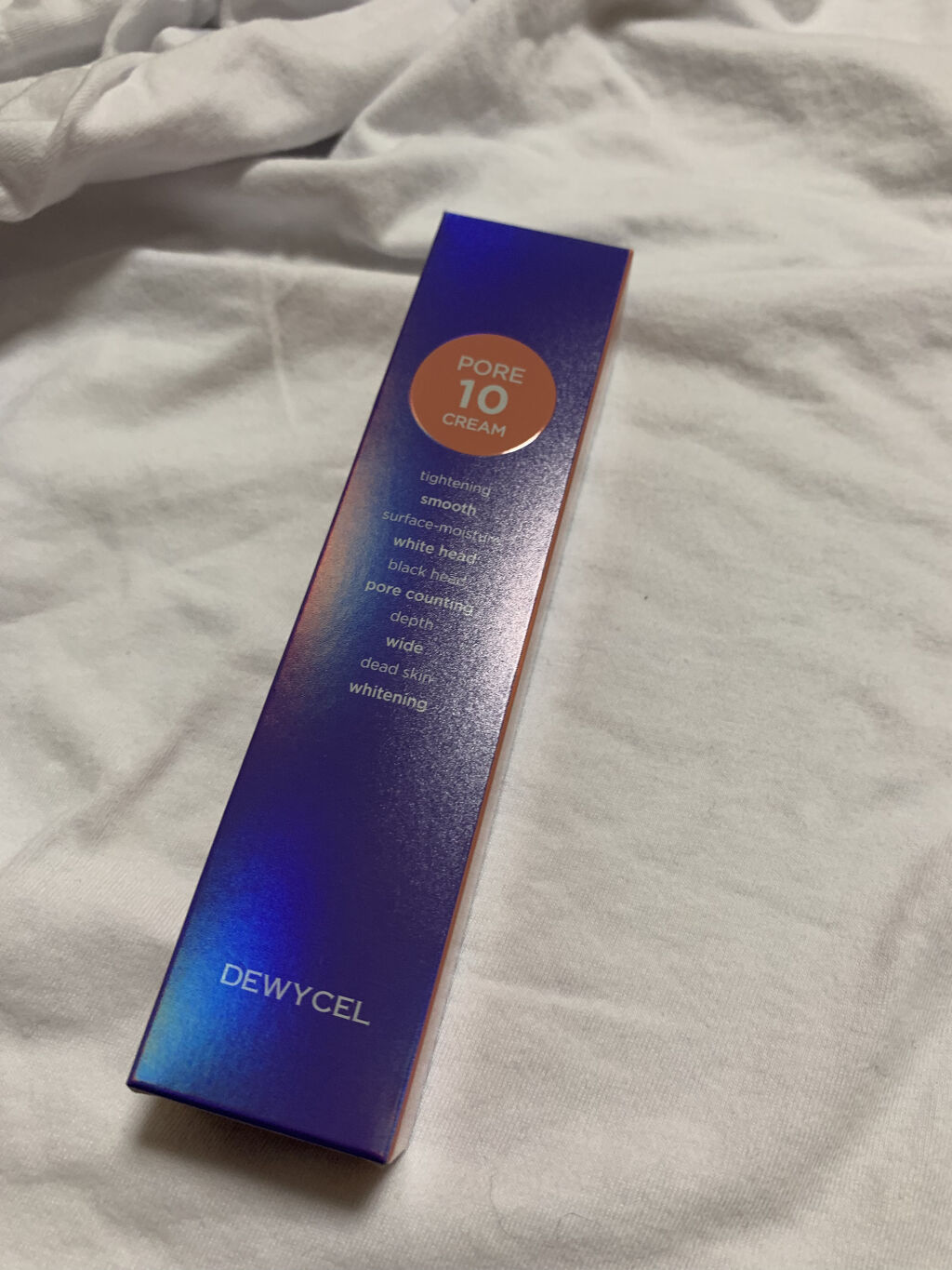 ポアーテンクリーム/DEWYCEL/化粧下地を使ったクチコミ（1枚目）