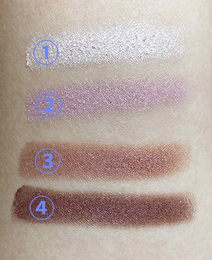 シルキースフレアイズ/キャンメイク/アイシャドウパレットを使ったクチコミ(4枚目)