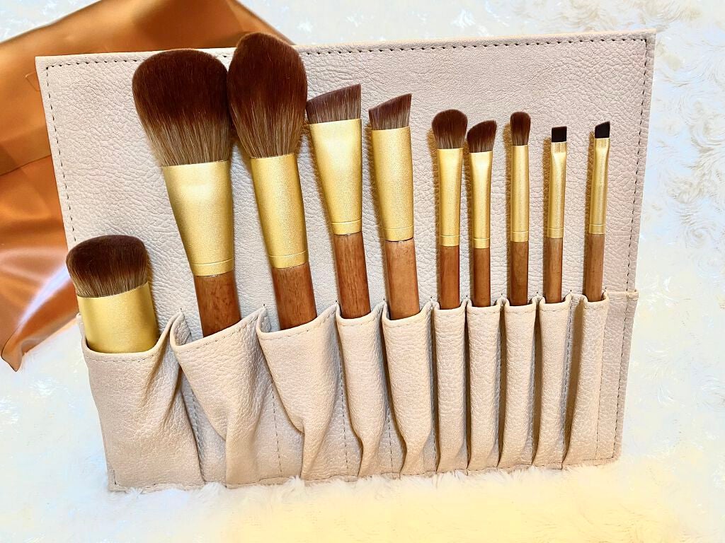 SIXPLUS X MARILYN 10本メイクアップブラシセット/SIXPLUS/メイクブラシを使ったクチコミ(1枚目)