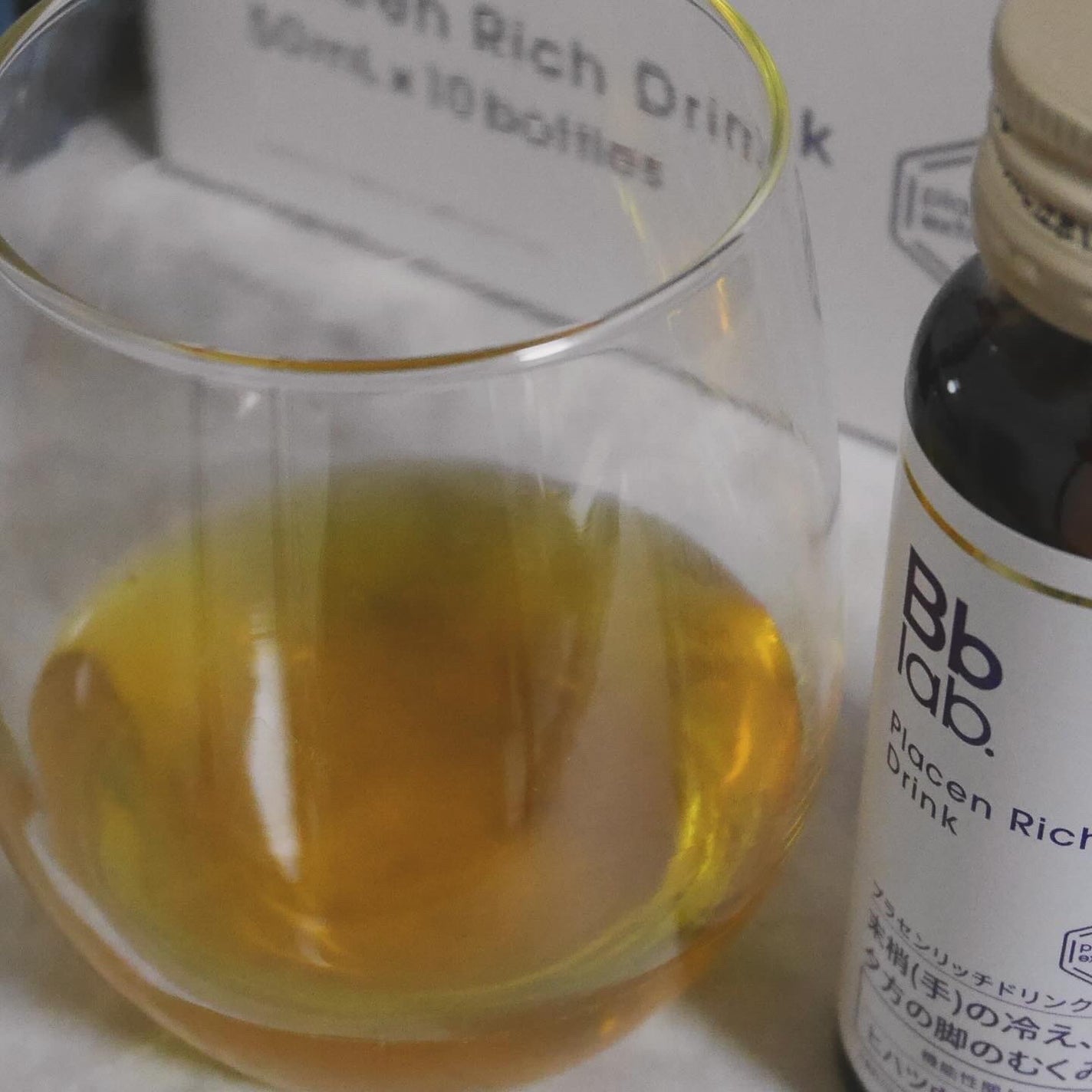 プラセンリッチドリンク/Bb lab./美容ドリンクを使ったクチコミ(3枚目)