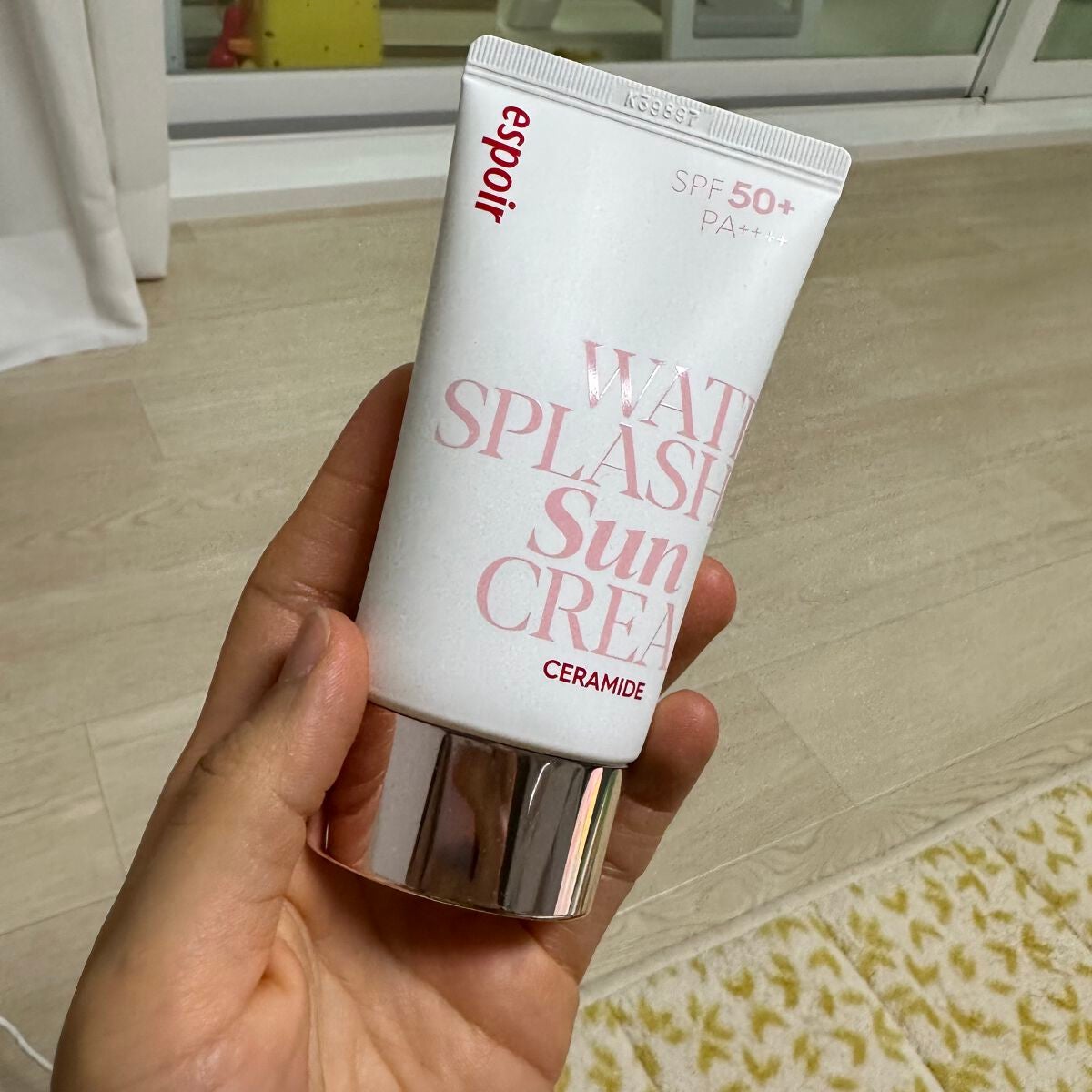 ウォータースプラッシュサンクリーム セラミド/espoir/日焼け止めクリームを使ったクチコミ(2枚目)