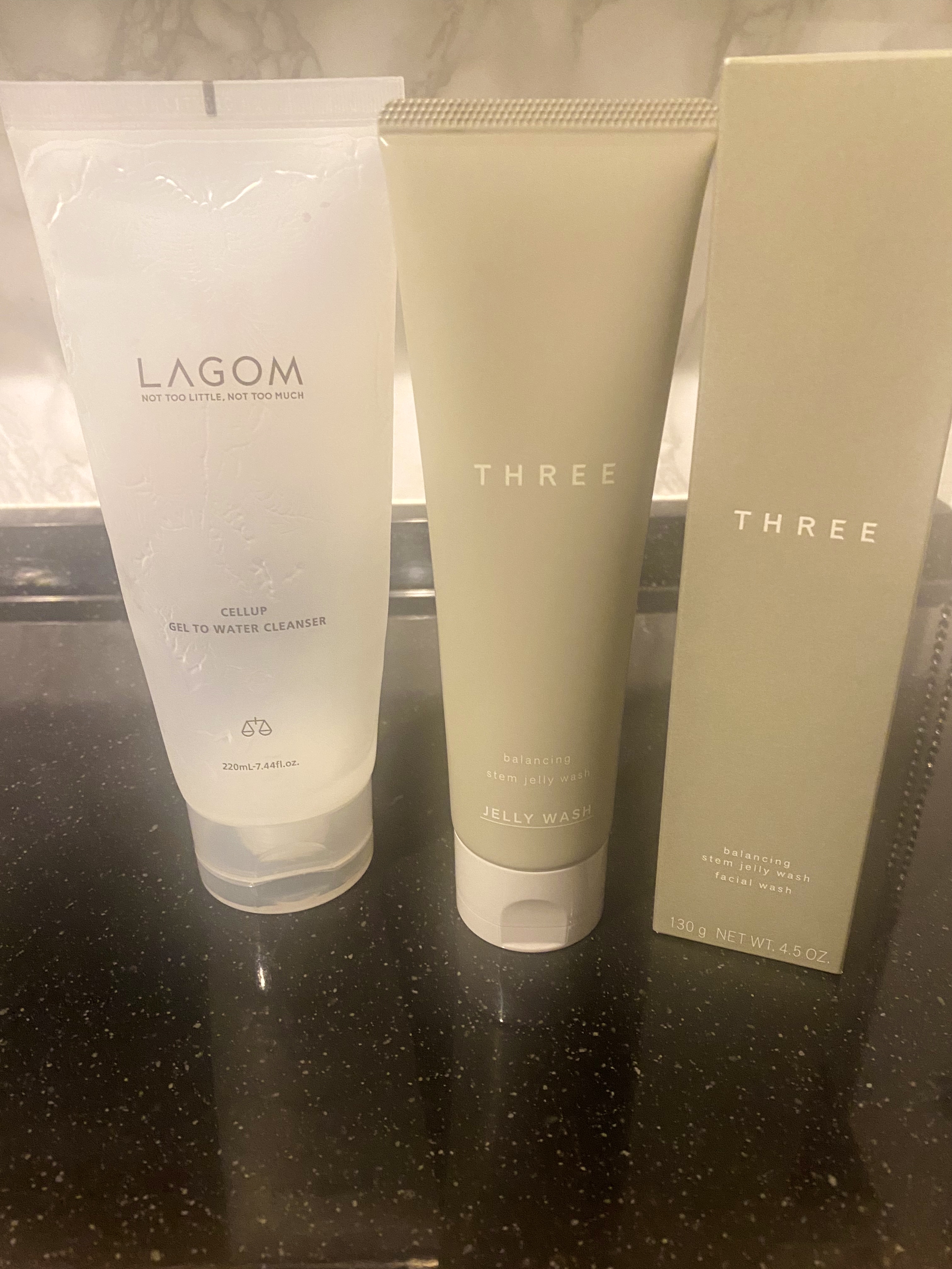 THREE バランシングステム ジェリー ウォッシュ 130g【限定】/THREE/その他洗顔料を使ったクチコミ（1枚目）