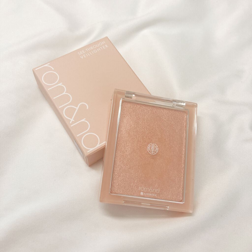 ヴェールライター/rom&nd/パウダーハイライトを使ったクチコミ（1枚目）