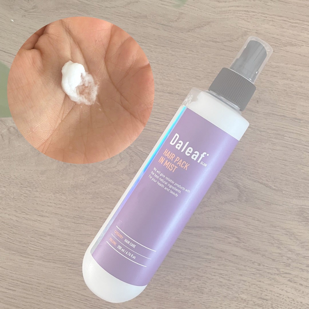 ヘアパック in ミスト/Daleaf/ヘアミルクを使ったクチコミ(2枚目)