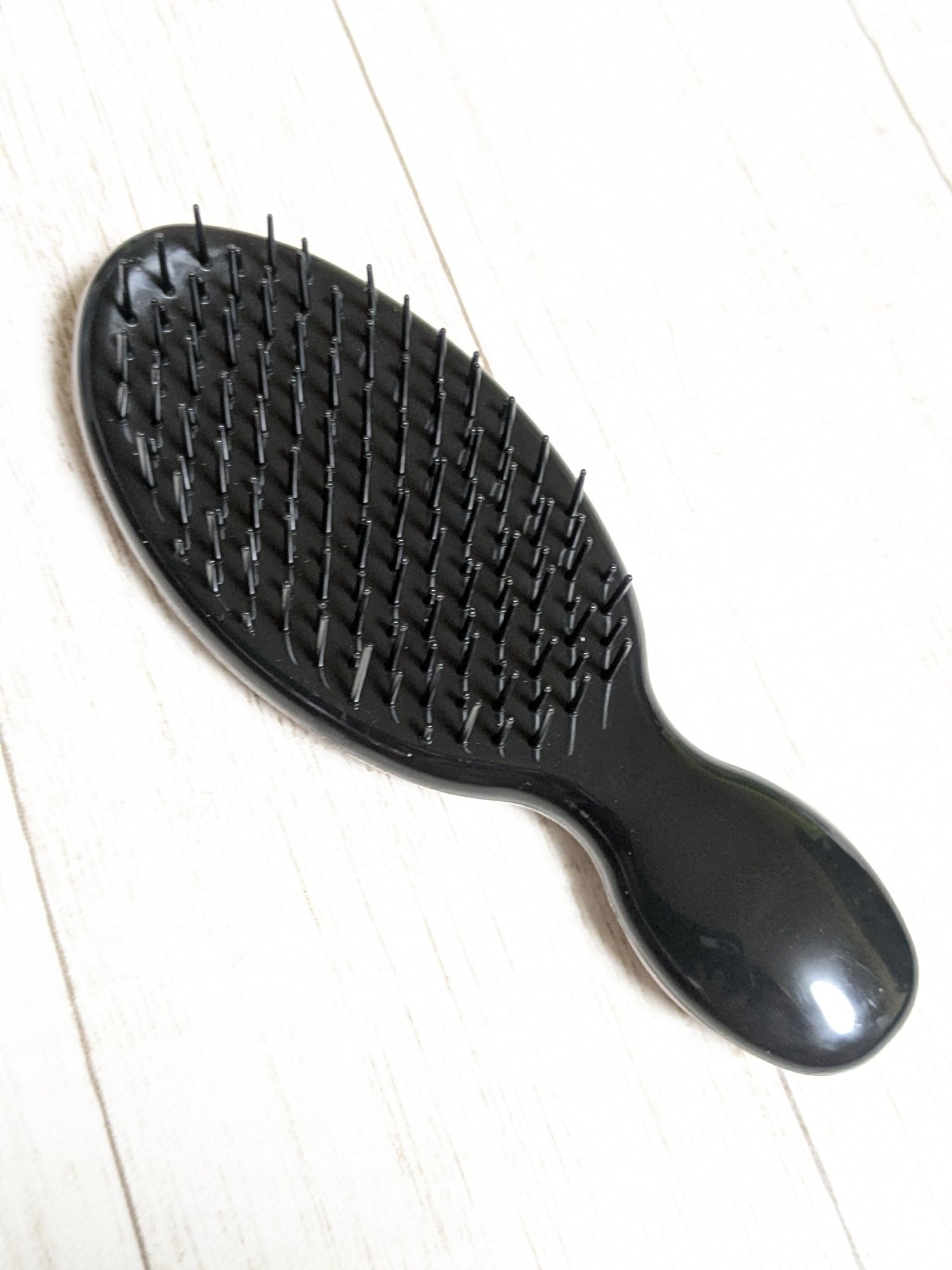 立体ヘアブラシ （ハンドルタイプ、14.5cm）/DAISO/ヘアブラシを使ったクチコミ（3枚目）