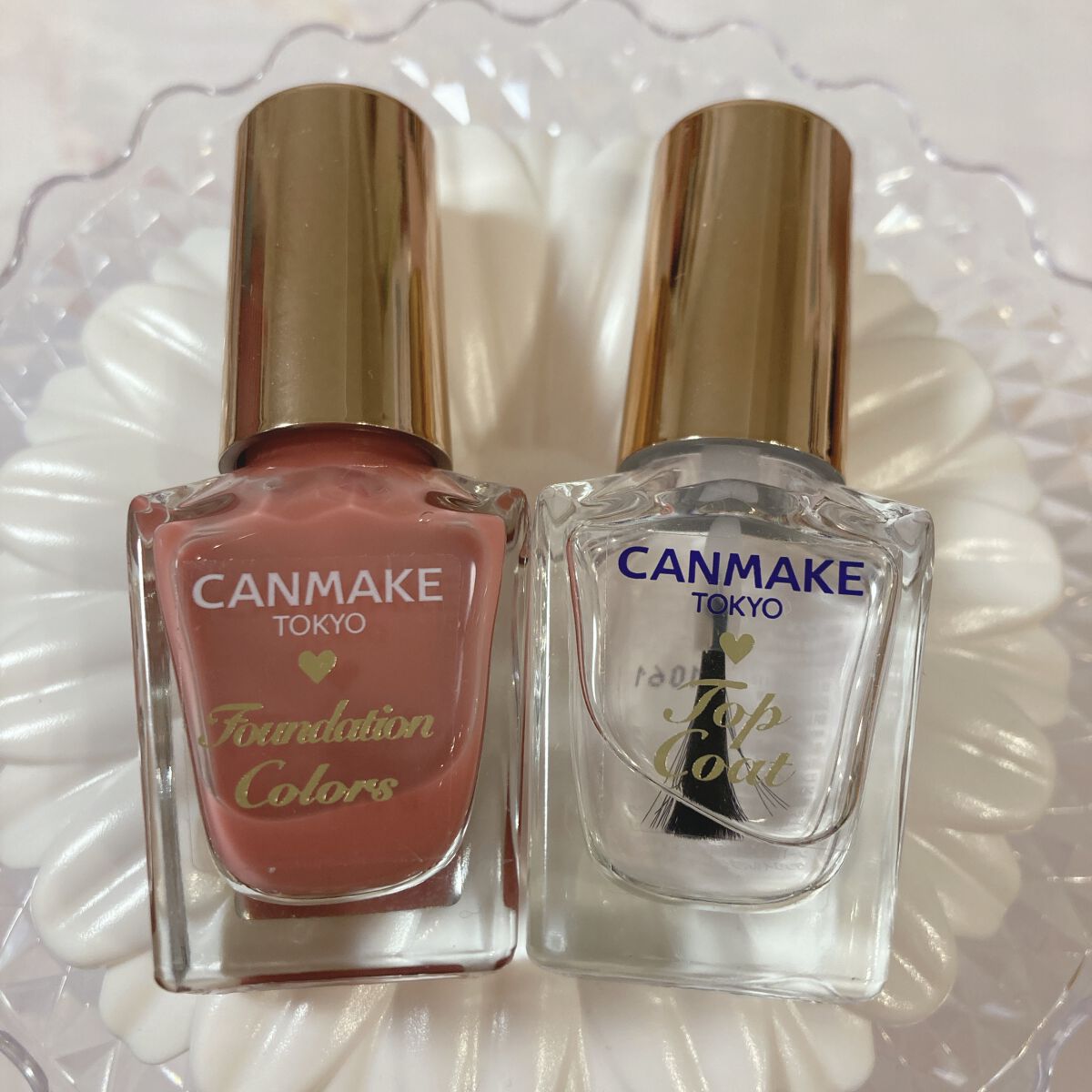 ファンデーションカラーズ/キャンメイク/マニキュアを使ったクチコミ（2枚目）