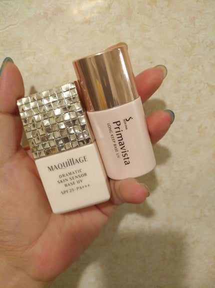 ドラマティックスキンセンサーベース UV/マキアージュ/化粧下地を使ったクチコミ(1枚目)