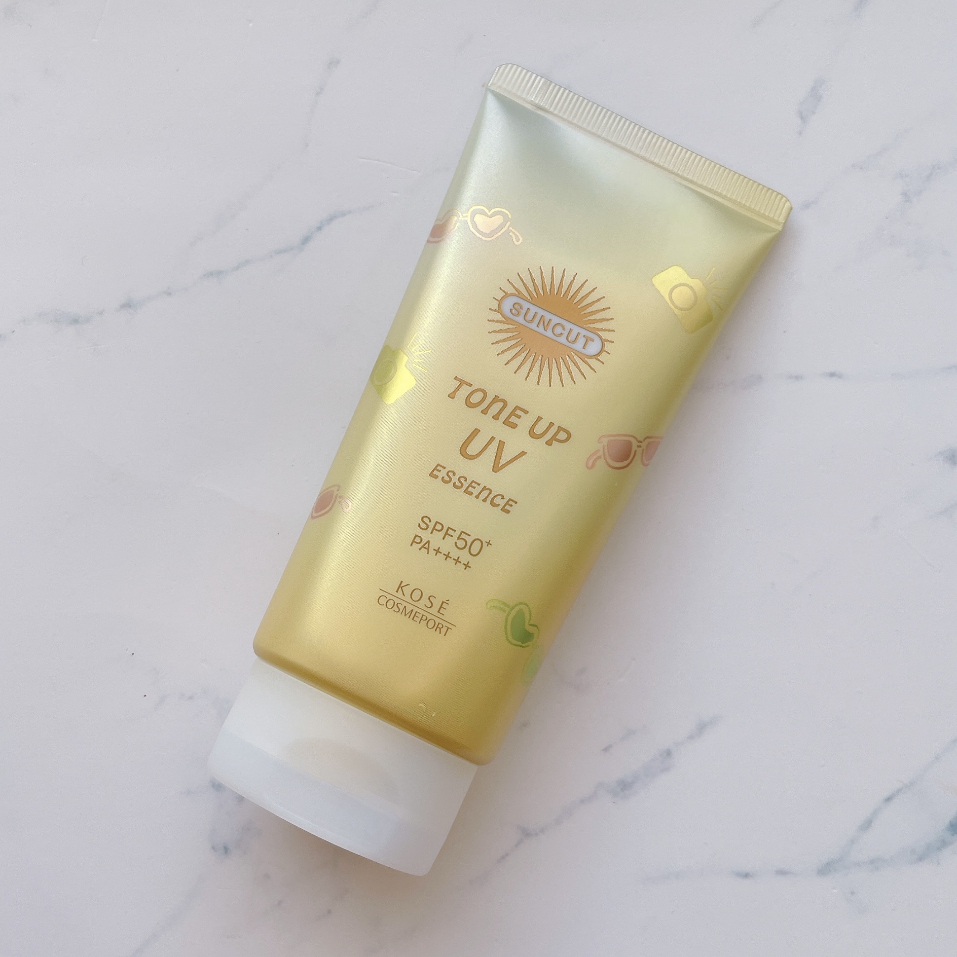 トーンアップUV エッセンス/サンカット®/日焼け止めローションを使ったクチコミ（3枚目）