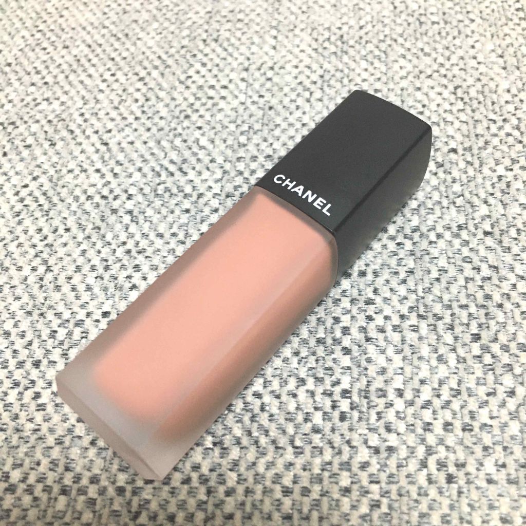 ルージュ アリュール インク フュージョン 802 ベージュ ナチュレル(数量限定)/CHANEL/口紅を使ったクチコミ（1枚目）