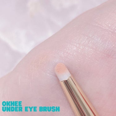okhee Under Eye Brush(NUN08)/SOOA DOR/メイクブラシを使ったクチコミ（4枚目）