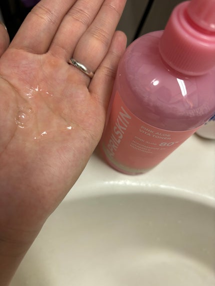 ピンクアロエメレンゲクレンザー/APRILSKIN/その他洗顔料を使ったクチコミ(7枚目)