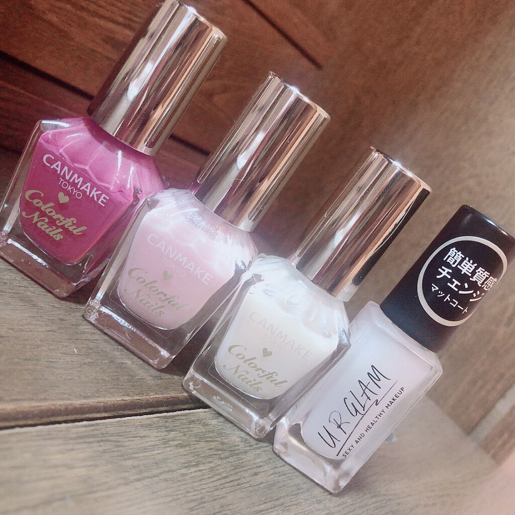カラフルネイルズ/キャンメイク/マニキュアを使ったクチコミ（2枚目）