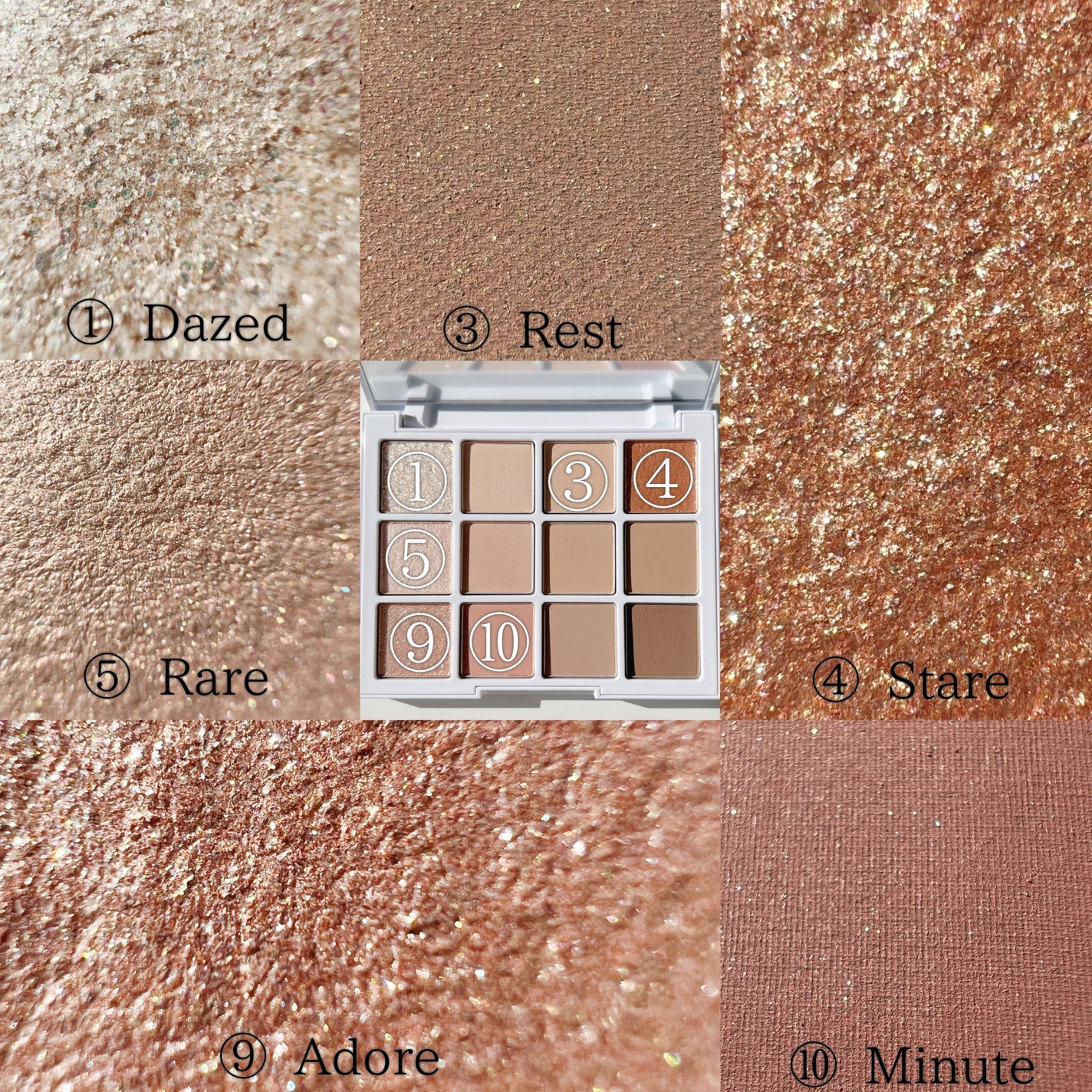 モアレパレット/MUZIGAE MANSION/アイシャドウパレットを使ったクチコミ(3枚目)