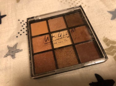 UR GLAM　BLOOMING EYE COLOR PALETTE/U R GLAM/パウダーアイシャドウを使ったクチコミ（1枚目）