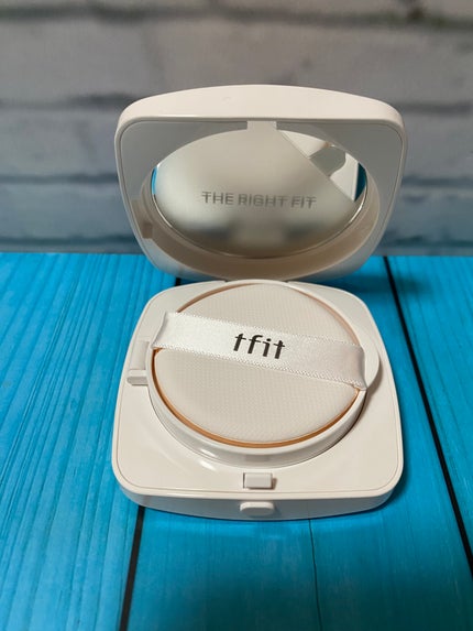 レイヤリングフィットカバークッションEX/TFIT/クッションファンデーションを使ったクチコミ(2枚目)