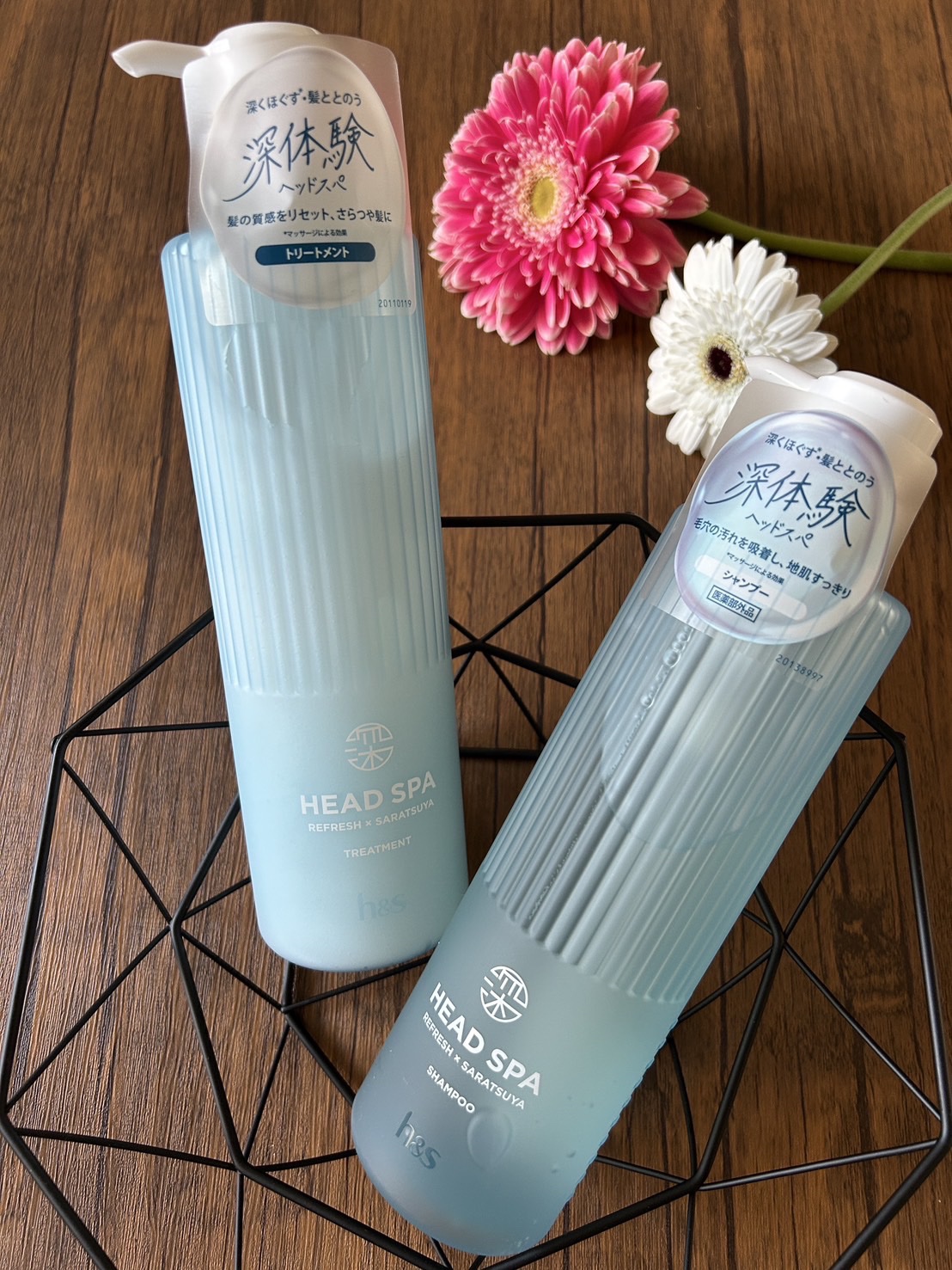 リフレッシュ × さらつや シャンプー/トリートメント シャンプー 435g/h&s/市販シャンプーを使ったクチコミ（1枚目）