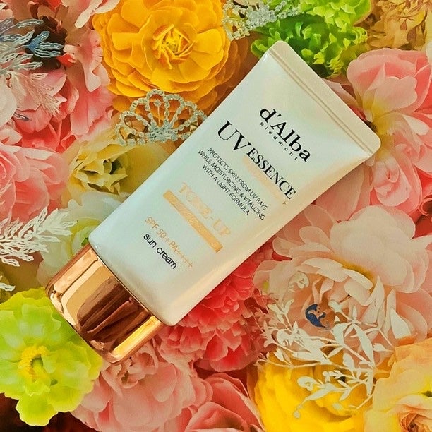 ウォータフルトーンアップサンクリーム/ダルバ/日焼け止めクリームを使ったクチコミ(2枚目)