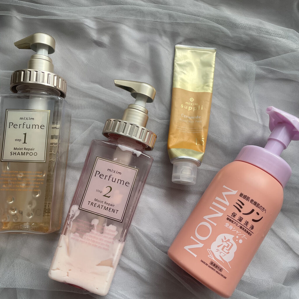 モイストリペア シャンプー シャンプー 440ml/mixim Perfume/市販シャンプーを使ったクチコミ（2枚目）